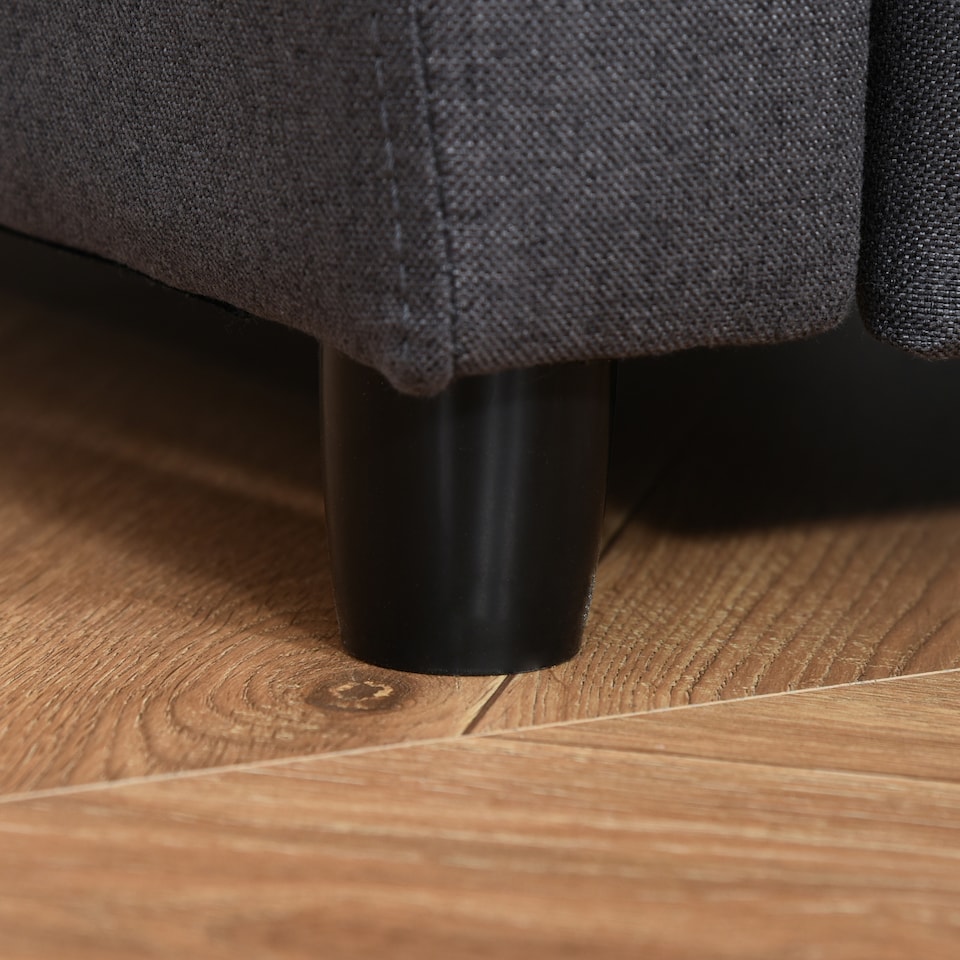 image 1 of HOMCOM Kids Armchair Children Recliner Sofa Lounger Chair w Footrest | Grey | One Size