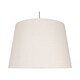 image 2 of Linen - Natural Linen 31cm Lightshade for Pendant or Lamp Brown