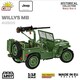image 9 of Willys MB brick model Jeep - COBI 2805 -  1207 brick Jeep model
