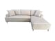image 3 of The Milano Edge 3 Seater Left Hand Corner Sofa in Grey or Beige | Cream | One Size