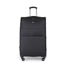 Soft Shell Luggage Oxford Spinner Suitcases Expandable Lockable Bags