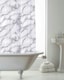 image 2 of Marble Shower Curtain - White - 180x180cm | White