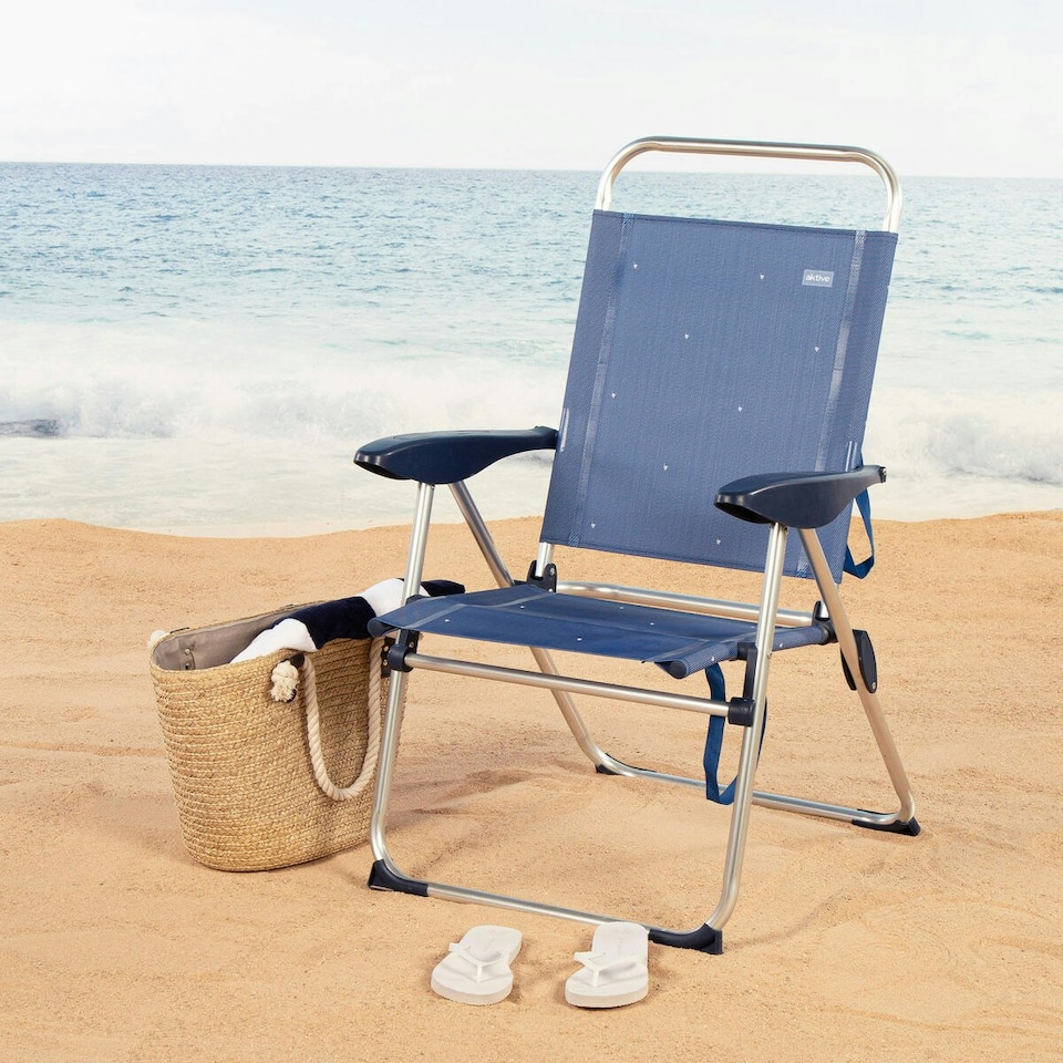 image 1 of Beach Chair Aktive 48 x 100 x 60 cm (2 Units) N/A