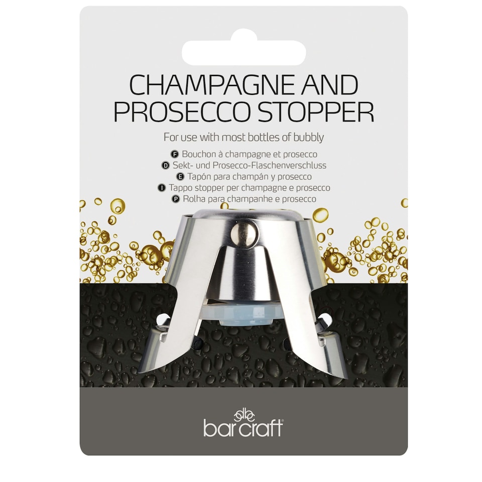 image 1 of BarCraft Champagne and Sparkling Wine Stopper