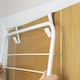 image 3 of JVL 2 Tier Over Door Drying Rack - 8.5M, White