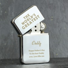 tobacco tins tesco Personalised Tobacco Rolling Tin and Silver Lighter Set