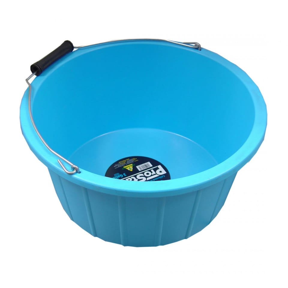 ProStable Feed Bucket - Light Blue - 3 Gallons