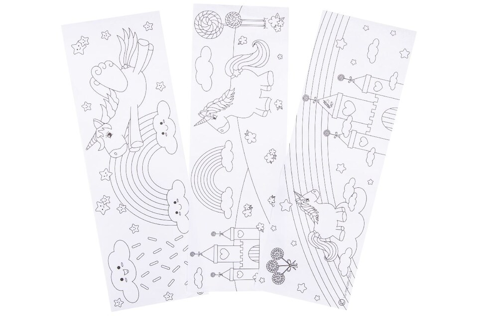 image 1 of Unicorn Theme Color Your Own Mug