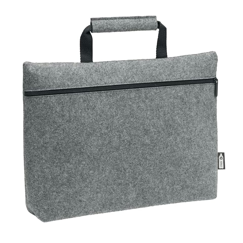 image 1 of MidOcean Tapla RPET Felt Laptop Bag - Grey - 28cm x 38cm x 6.5cm Grey