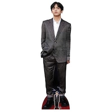V Check Kim Tae-hyung Bangtan Boys Lifesize Cardboard Cutout 180cm