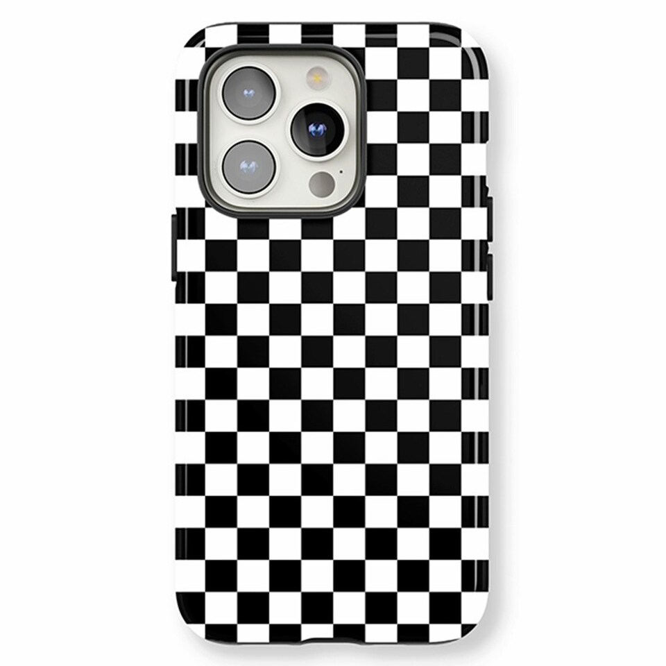 image 1 of Mono Checkerboard Phone Case | Black | iPhone 16 Pro Max
Slim | iPhone 16 Pro Max
Slim