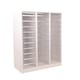 image 1 of 33 Clear Box Drawers Metal Cabinet