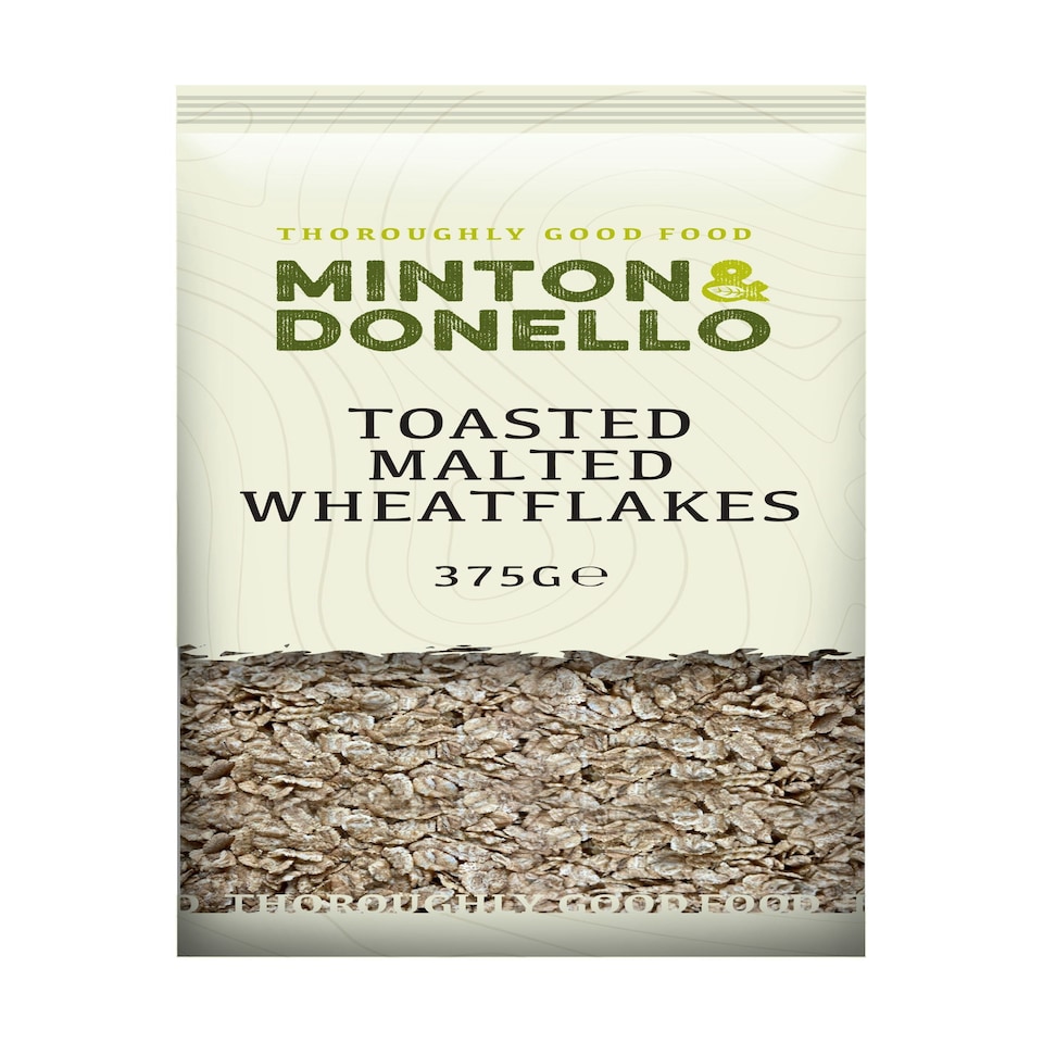image 1 of Minton & Donello Toasted Malted Wheatflakes 6 x 375g