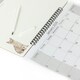 image 2 of 2026 Monthly Memo Board Calendar & Pen Kitten 2 Design