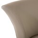 image 5 of Interiors by Premier Grey Faux Leather Dining Chair, Easy to Care faux leather dining chair, Sturdy Bedroom & Lounge Chair