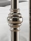 image 6 of 5ft King Size Antique Victorian style, chrome nickel finish traditional metal bed frame bedstead. | Silver | Chrome Nickel | King