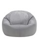 image 3 of icon Classic Indoor Outdoor Bean Bag Grey Bean Bag Chair Grey