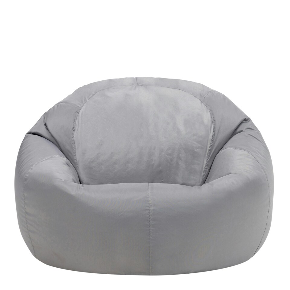image 1 of icon Classic Indoor Outdoor Bean Bag Grey Bean Bag Chair Grey