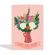 image 2 of Pretty Floral Bouquet Mother's Day Card For Mum