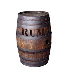 Barrel Of Rum Lifesize Cardboard Cutout - 97cm