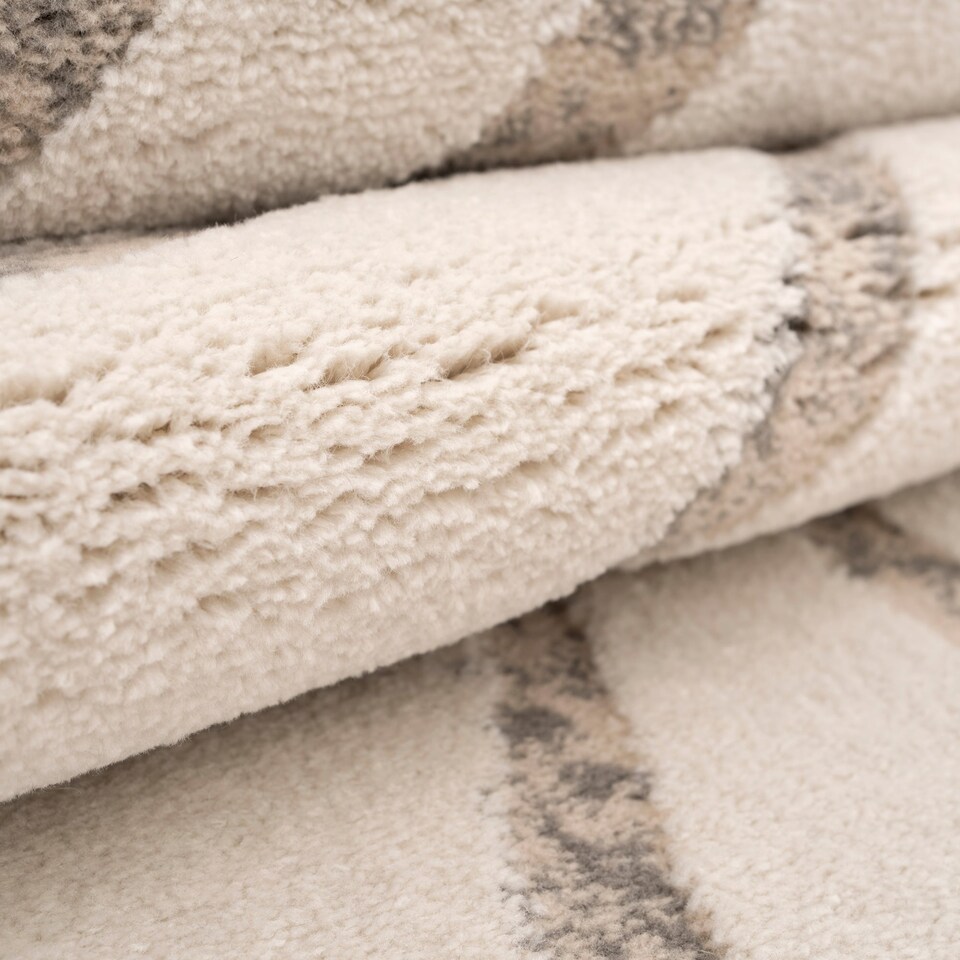 image 1 of KUKOON Animal Print Plush Pile Black White Zebra Living Room Area Rug 200cm x 290cm
