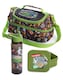image 1 of Teenage Mutant Ninja Turtles Green Lunch Bag, Lunch Box & Bottle Set | TMNT Character School Lunch Carrier | Zip-Up Design with Easy-Carry Handle | Cowabunga Cartoon Theme for Boys | Turtles Merch