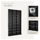 image 4 of CD Shelf Unit Christel - 27 compartments for up to 1080 CDs | Black | black | 102 x 23,50 x 180 cm | 1