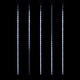 image 7 of 1.8m Plain Green Christmas Garland with 164 Tips and 50 Warm White LED Lights