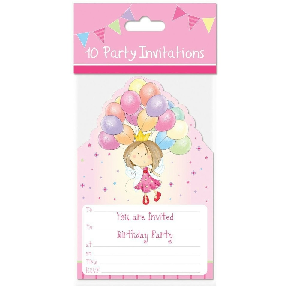 image 1 of Tallon Just To Say Princess Design Invitations Card