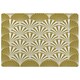 image 1 of Golden Semi Circles (Rug) Gold | Large: 140x200cm