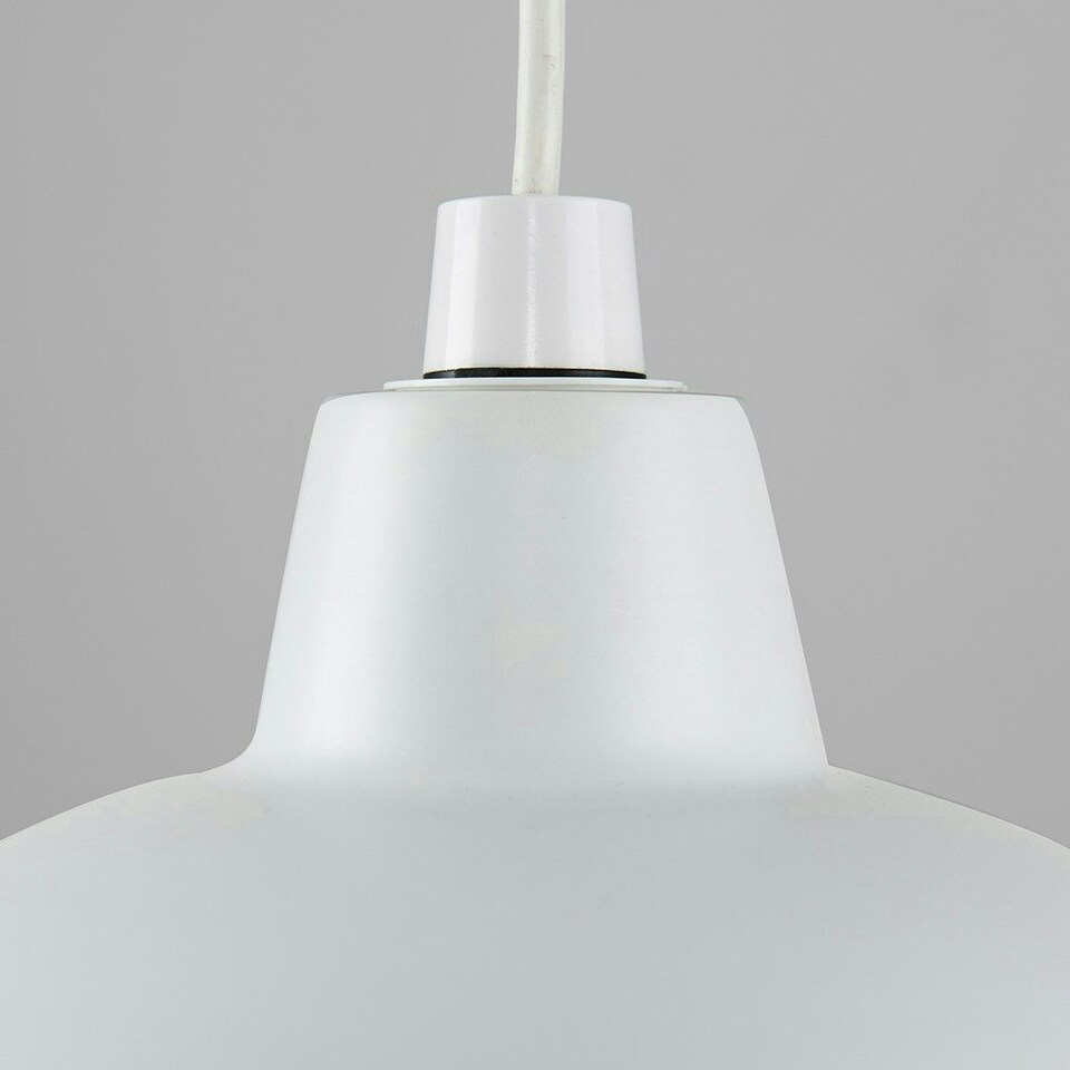 image 1 of ValueLights Retro Style Matt Grey Easy Fit Ceiling Pendant Light Shade