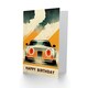 image 2 of Japanese Sports Car Racing For Dad Him Birthday Card