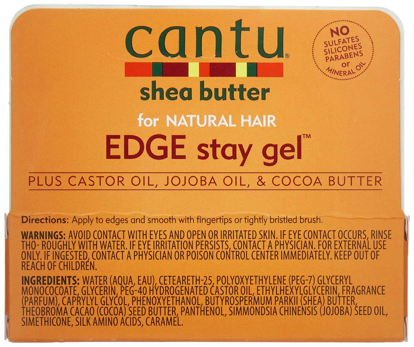 Cantu Edge Gel 4.5 Oz – Für Definierte Haaransätze & Styling
