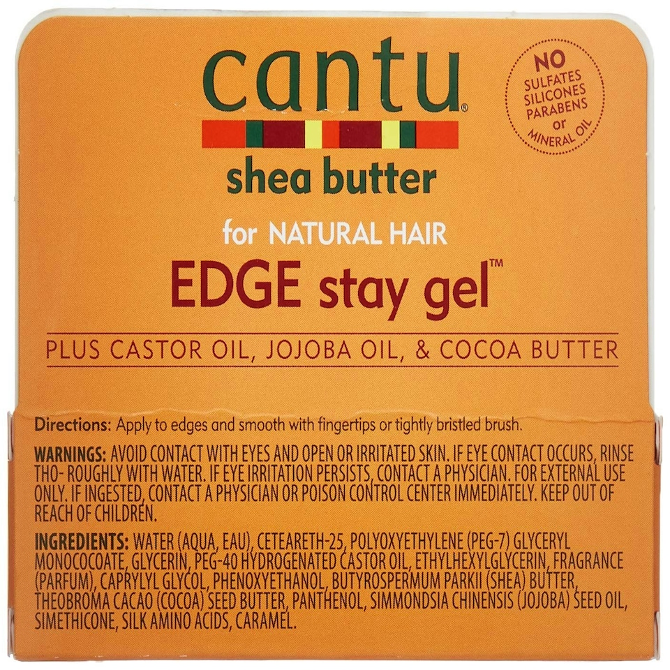 image 1 of Cantu Extra Hold Edge Stay Gel 127 g