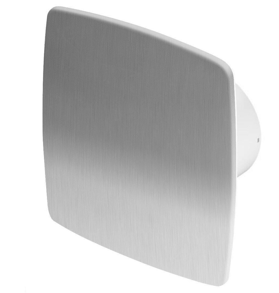 image 1 of 100mm Humidity Sensorr NEA Extractor Fan Inox Front Panel Wall Ceiling Ventilation