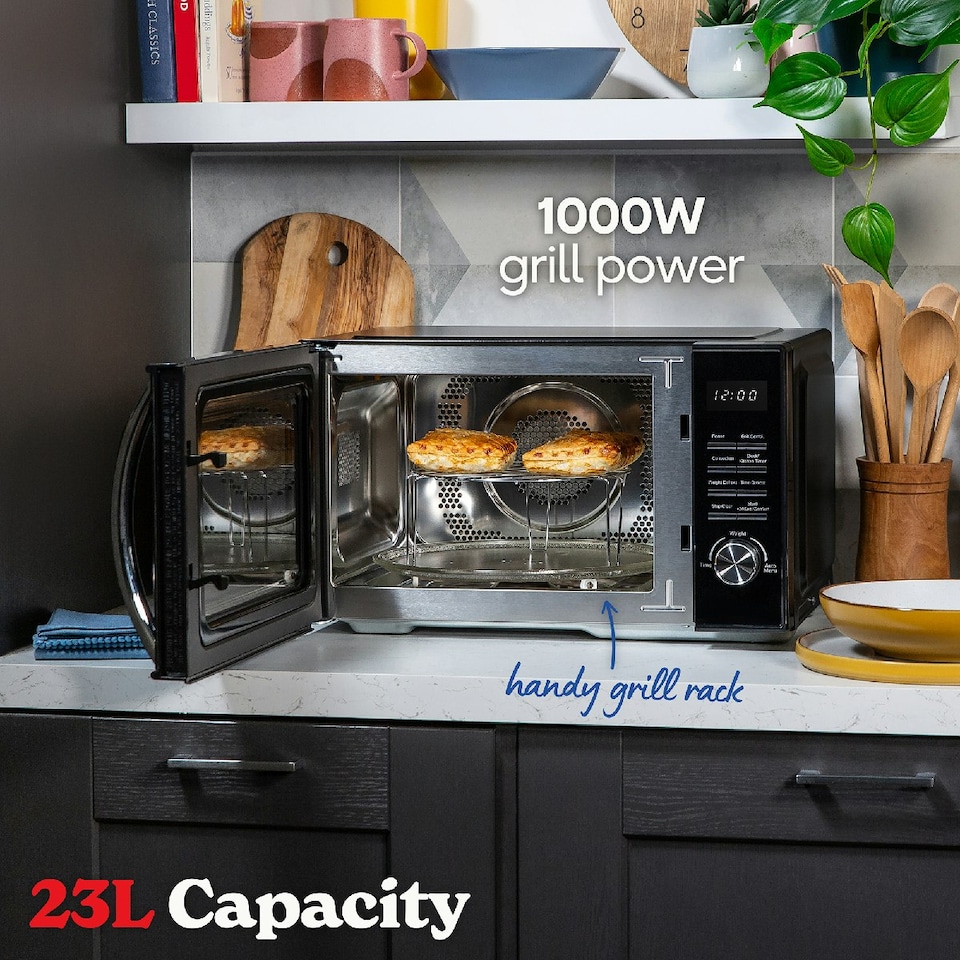 image 1 of Russell Hobbs RHM2312B Digital Combination Microwave 23L in Black