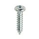 image 1 of Timco - Self-Tapping Screws - PZ - Pan - Zinc (Size 4 x 1/2 - 200 Pieces)