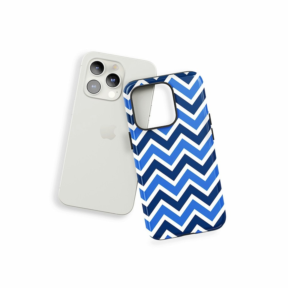 image 1 of Zig Phone Case | Blue | iPhone 15 Plus
Tough | iPhone 15 Plus
Tough