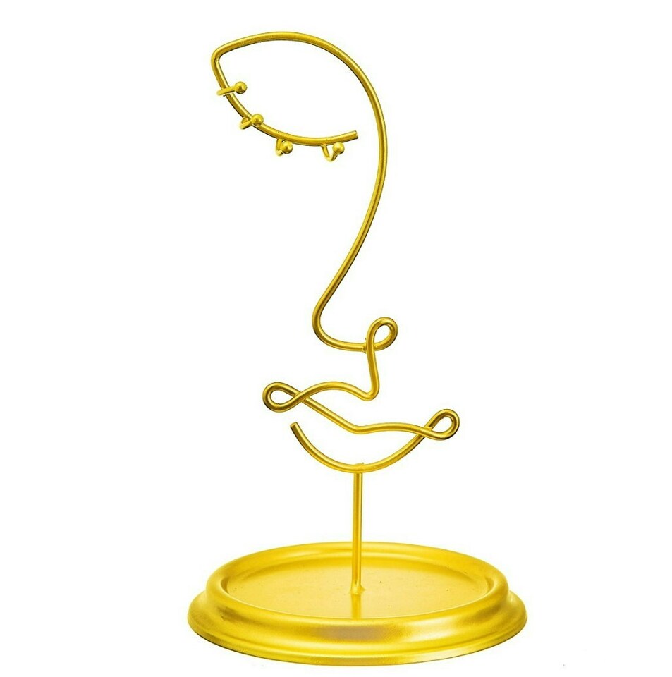 image 1 of Sass & Belle Jewellery Stand Leila Wire Gold