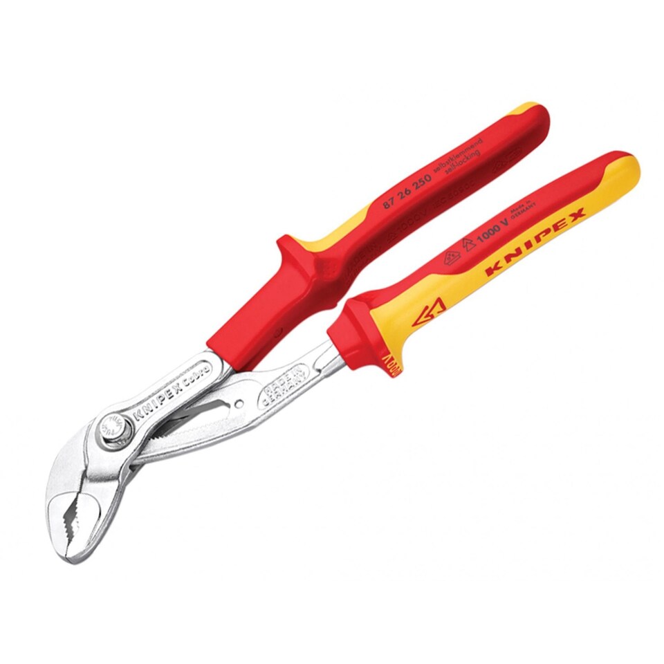 image 1 of Knipex Vde Cobra Water Pump Pliers 250mm | Multi | Multi Colour | One Size | 1