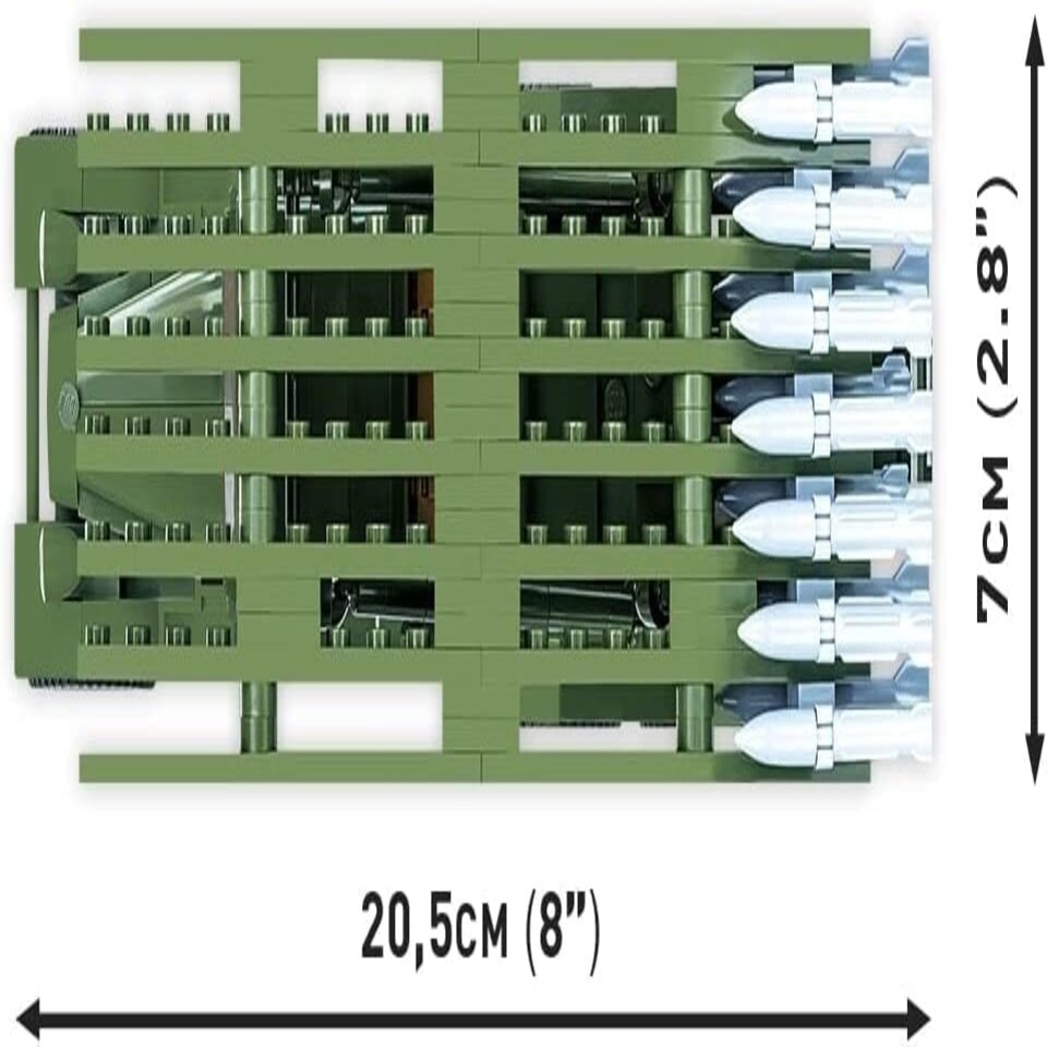 image 1 of Cobi - World War II - BM-13 KATYUSHA (ZIS-6) (440 Pieces)
