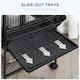 image 3 of PawHut 156cm Bird Cage,Large Parrot Cage with Open Play Top, Perch, Seed Guard, Wheels, Storage Shelf for Budgie, Cockatiel, Conure, Lovebird, Dark Grey