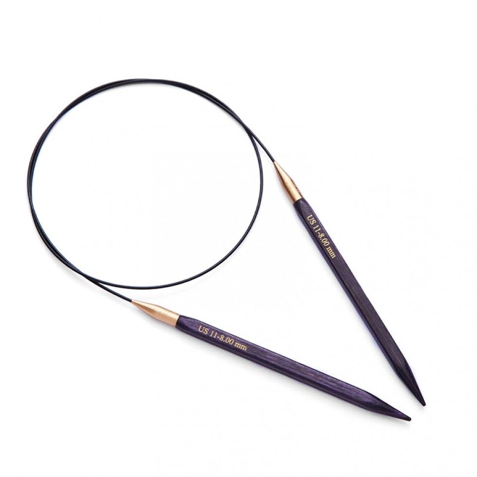 Knit Pro JAdore Cubics Circular Needles 4mm x 80cm for Knitting