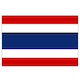 image 7 of 5ft x 3ft THAILAND / THAI FLAG WITH EYELETS PREMIUM QUALITY
