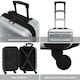 image 10 of Flight Knight 29" Extra Large Suitcase – 20kg Capacity Hard Shell Check-In Luggage with 4 Wheels  100+ Airlines Approved: Ryanair, EasyJet, Jet2, Wizz Air, BA Silver | Silver | Large