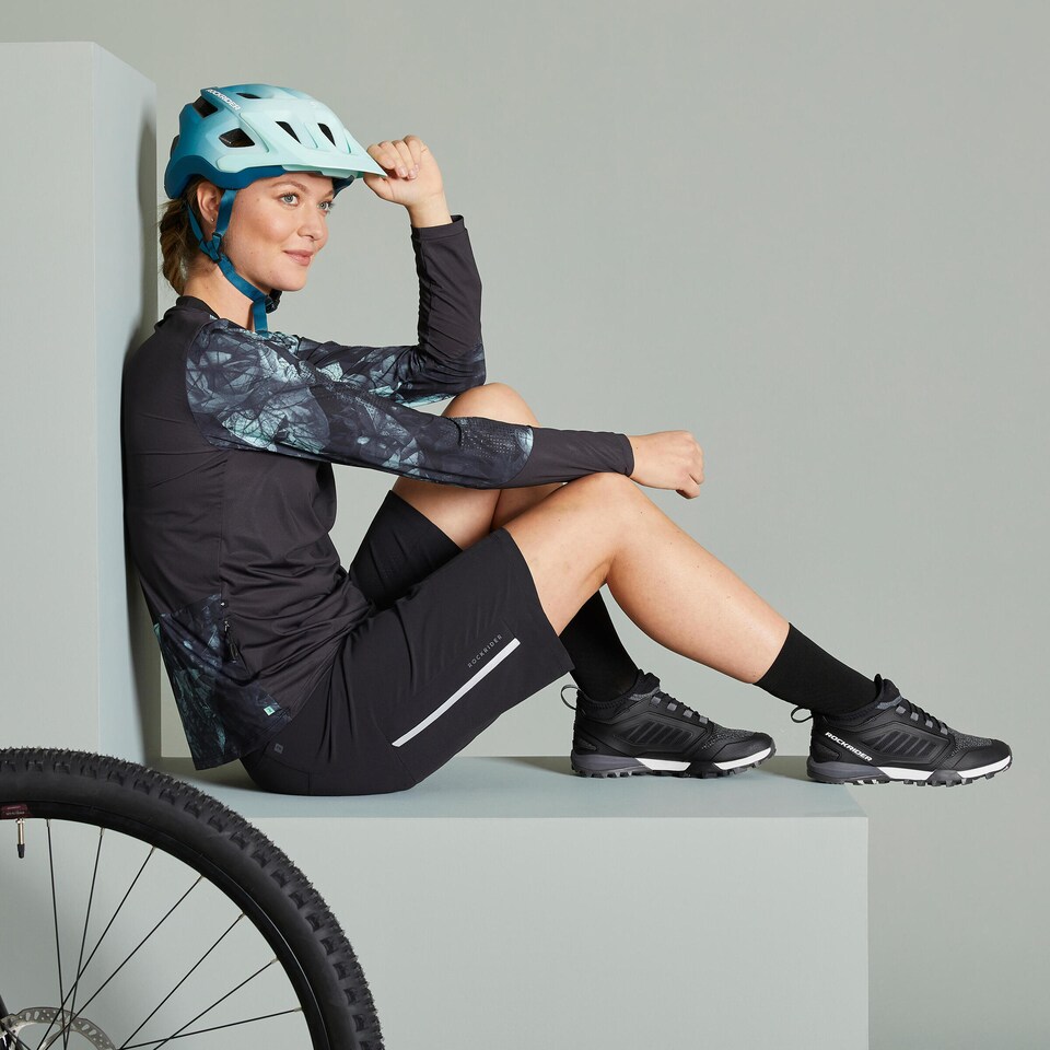 image 1 of Decathlon Mountain Bike Helmet EXPL 500