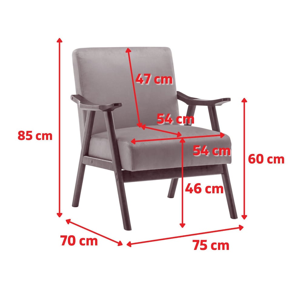 image 1 of Faux Leather Suede Cream Selma Accent Chair