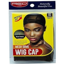 Red By Kiss Mesh Dome Wig Cap Dark Brown HWC10