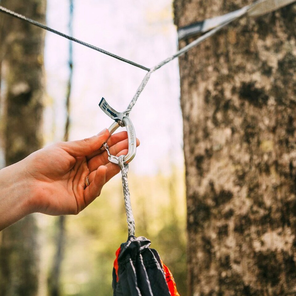 image 1 of Helios Suspension - Ultralight Strong Adjustable Hammock Suspension Kit | Grey | Grey