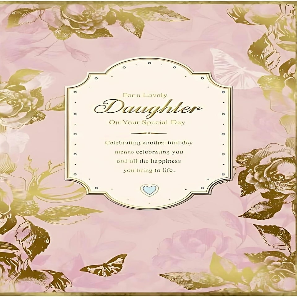 image 1 of Creative and Attractive Design Daughter Birthday Card